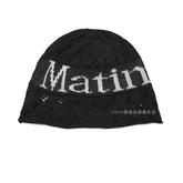 MatinKim Logo Beanie – Everyday Street Style