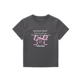 ROLAROLA Bow Crop T-Shirt