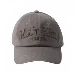 Matin Kim Studio Embroidered Baseball Cap