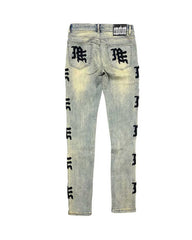 Mixed Emotions Monogram Denim Desert