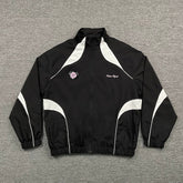 Broken Planet Color Block Embroidered Windbreaker