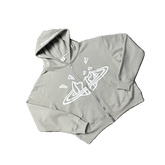 Broken Planet Foam Print Zip Hoodie