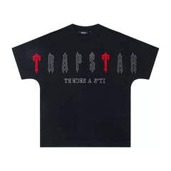Trapstar Loose Cotton Tee Black/Red