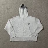 Broken Planet Embroidered Logo Knit Hoodie