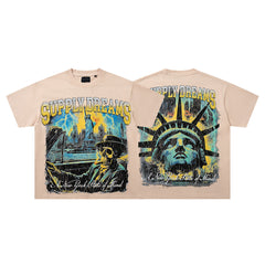 SUPPLY Dreams Boxy Black T‑Shirt