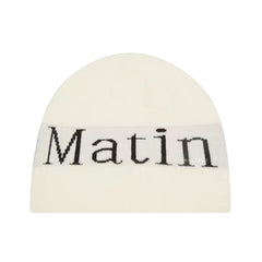 MatinKim Logo Beanie – Everyday Street Style
