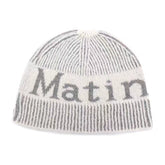 MatinKim Logo Knit Beanie Hat