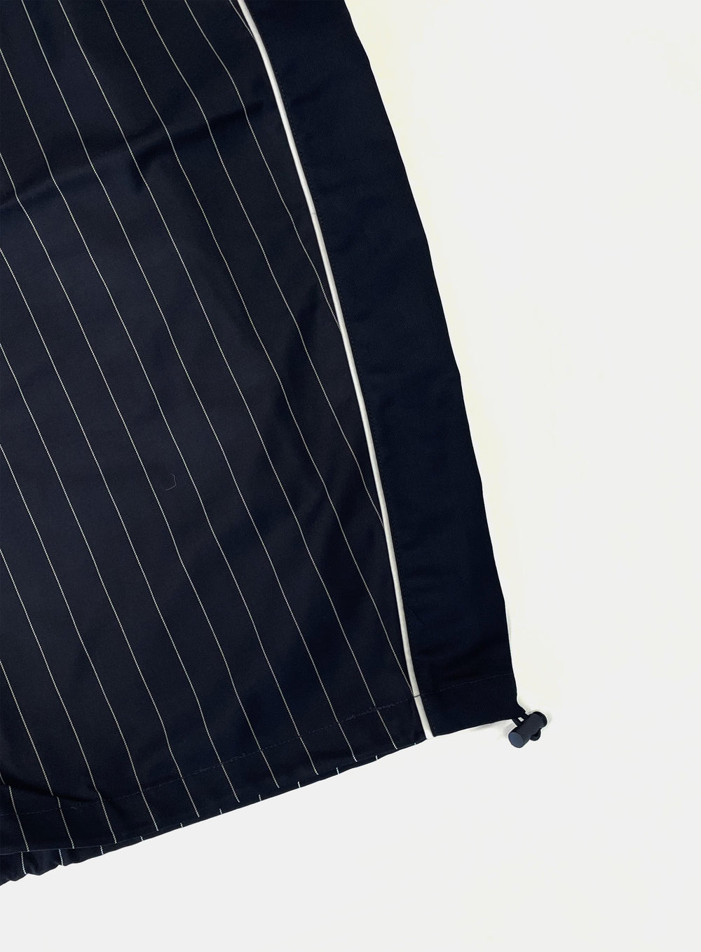 [w-pts25-050] Dark Classic Pinstripe Track Pants - Navy