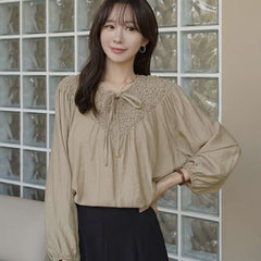 Retro soft and loose top