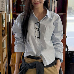 Basic Commuting Casual Shirt