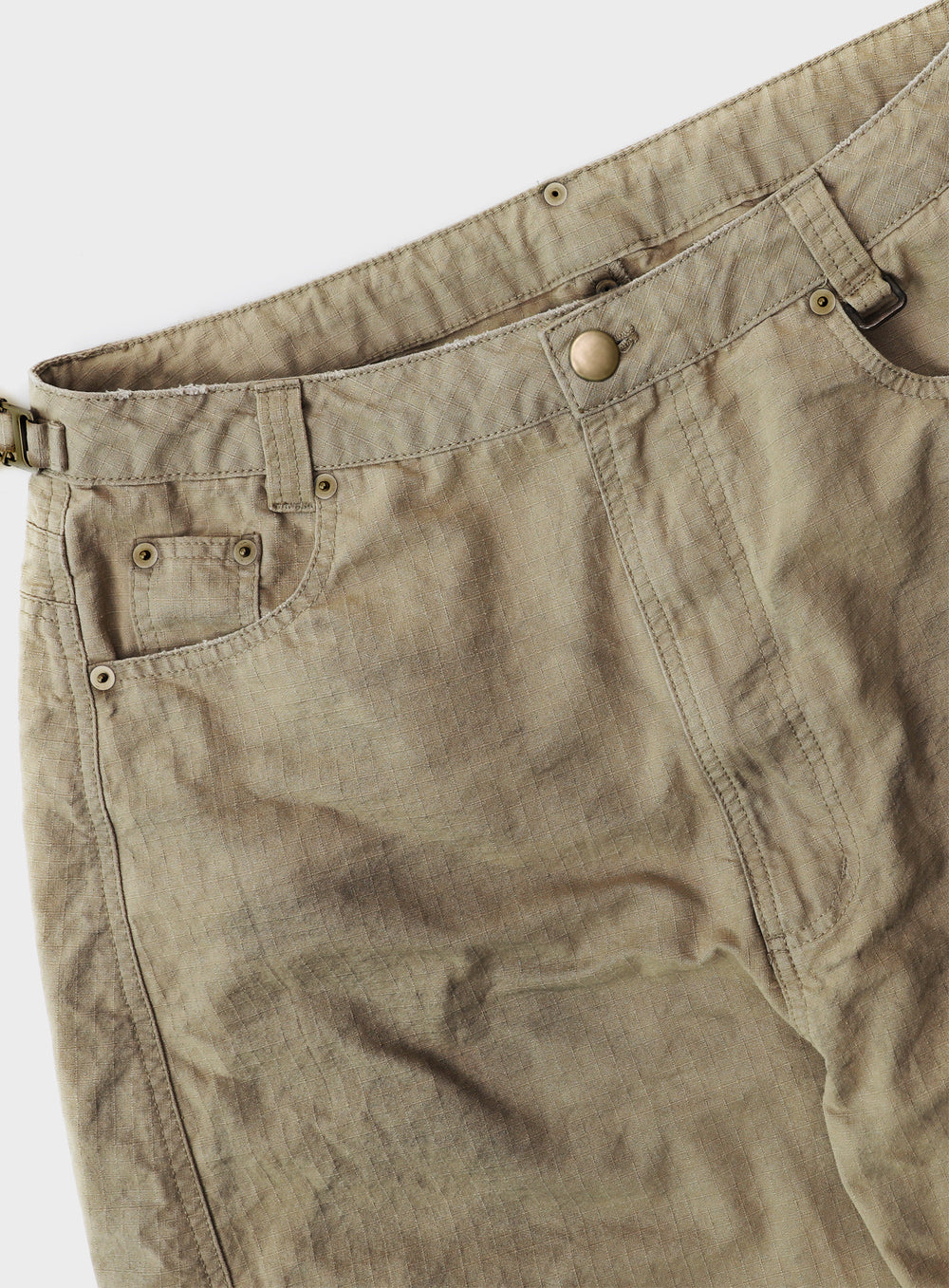 [w-pts25-065] Viper 301 Semi-Curved Pants - Dusty Beige