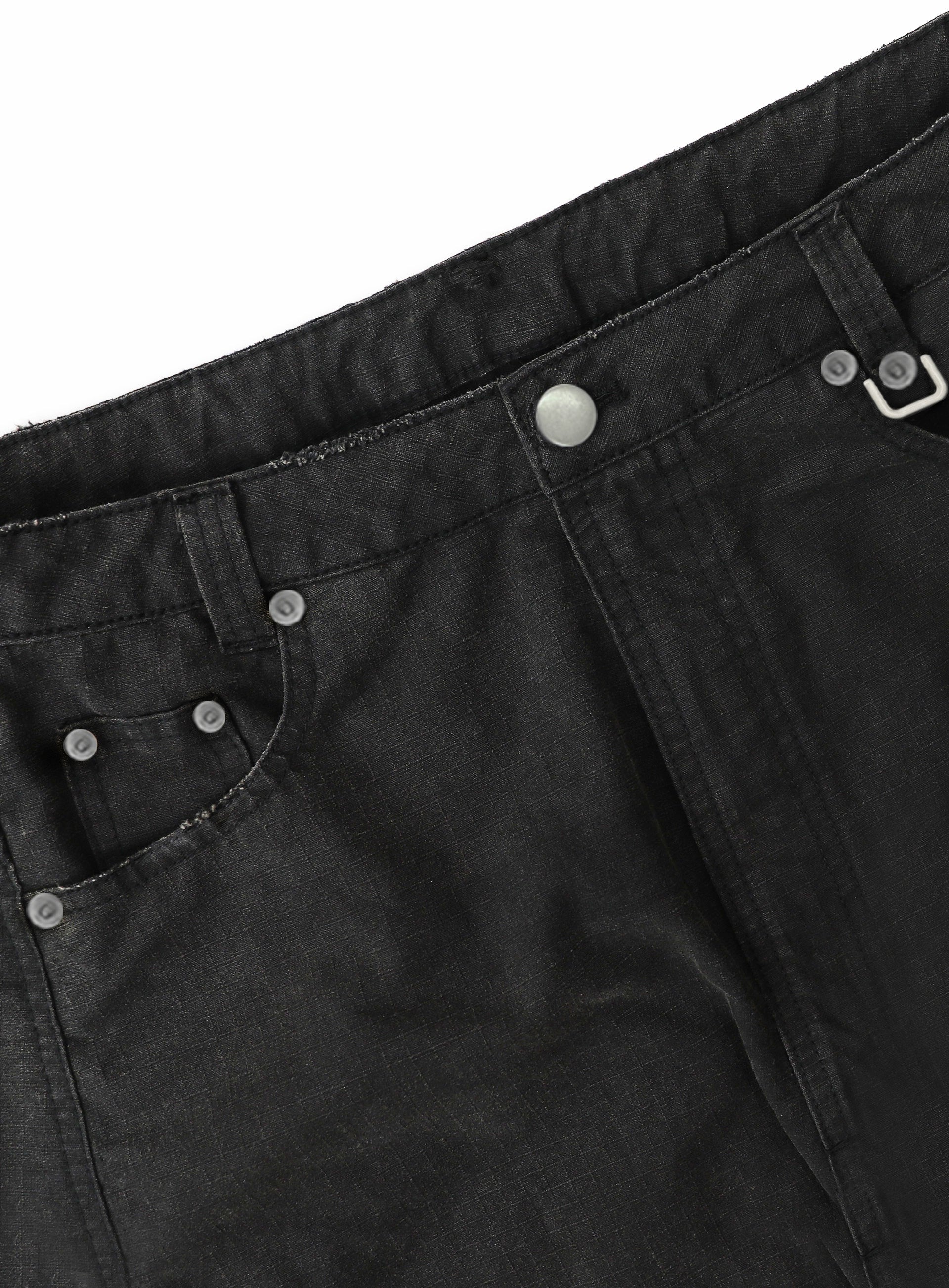 [w-pts25-067] Viper 301 Semi-Curved Pants - Dusty Black