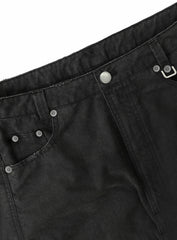 [w-pts25-067] Viper 301 Semi-Curved Pants - Dusty Black