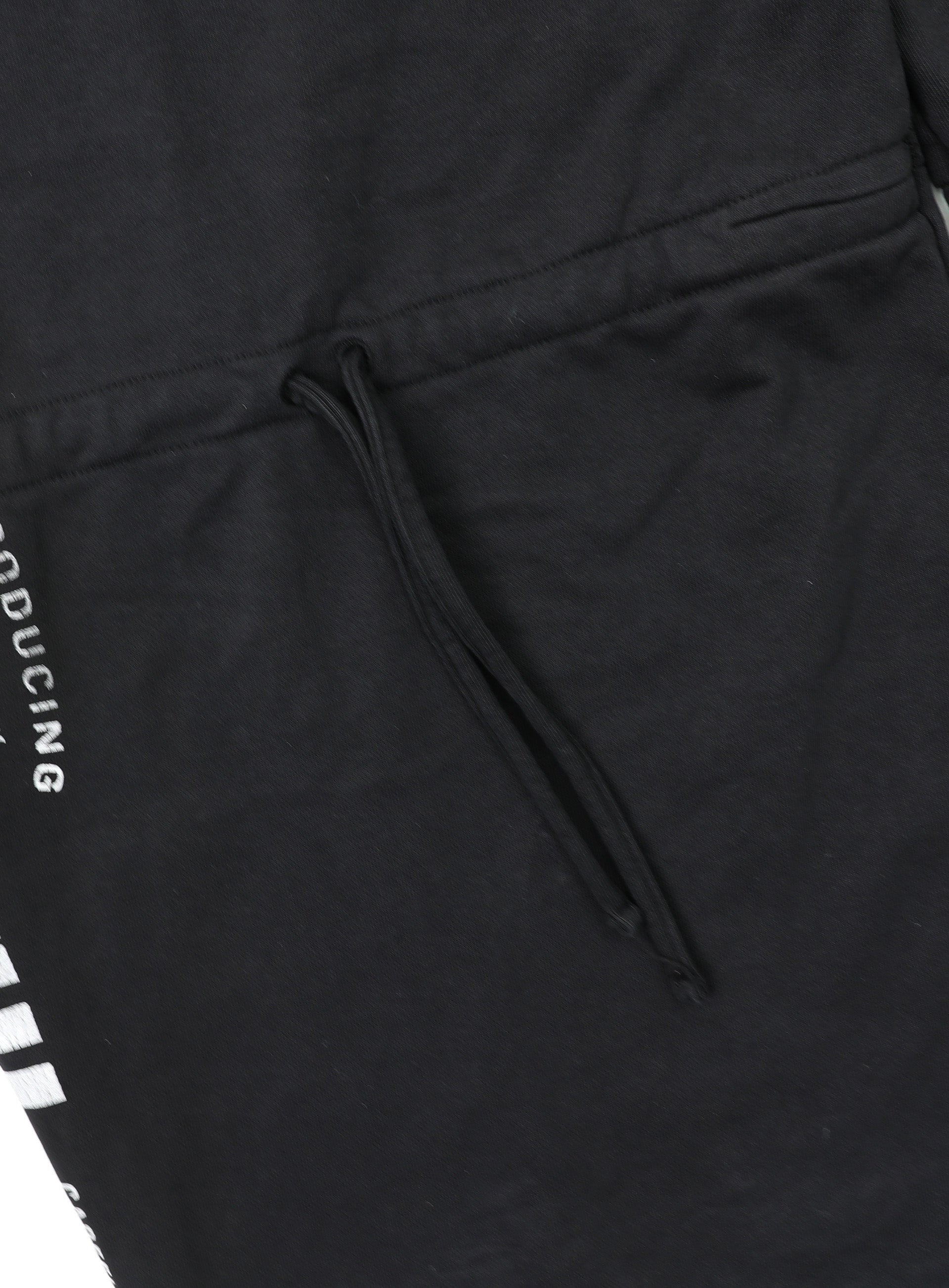 [w-pts25-070] Viper Logo 2-Way Curved Jogger Trousers - Black