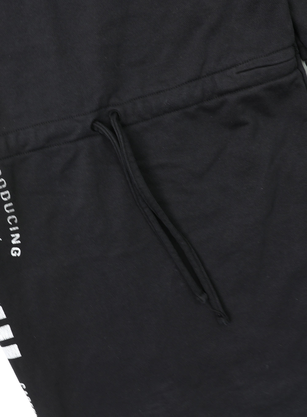 [w-pts25-070] Viper Logo 2-Way Curved Jogger Trousers - Black