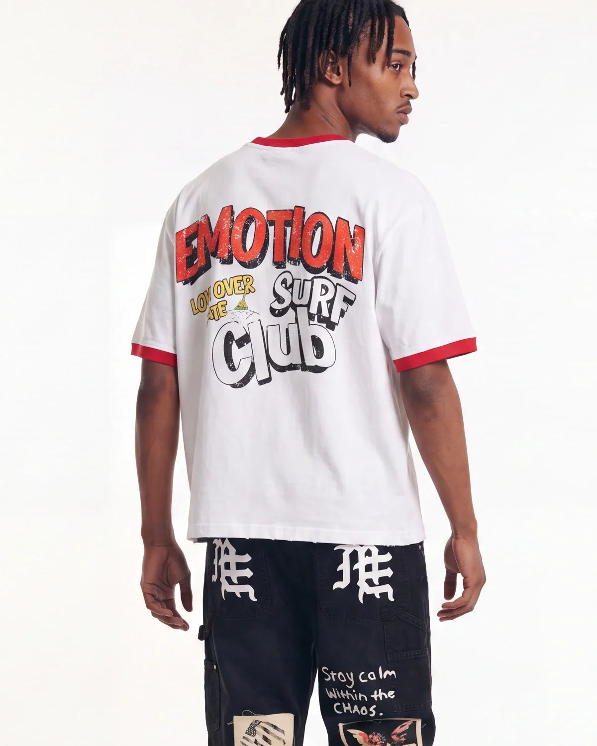 Mixed Emotions Surf Club Tee White