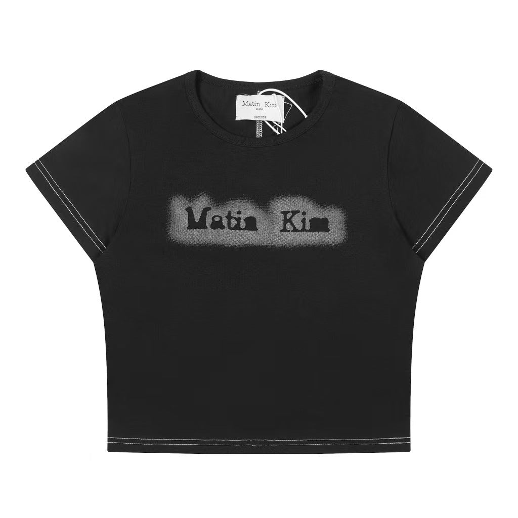 MATIN SHADE LOGO TOP IN  BLACK