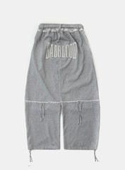 [w-pts24-052] Low Edge Convex Jogger - Grey