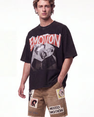Mixed Emotions Tunes Tee Black