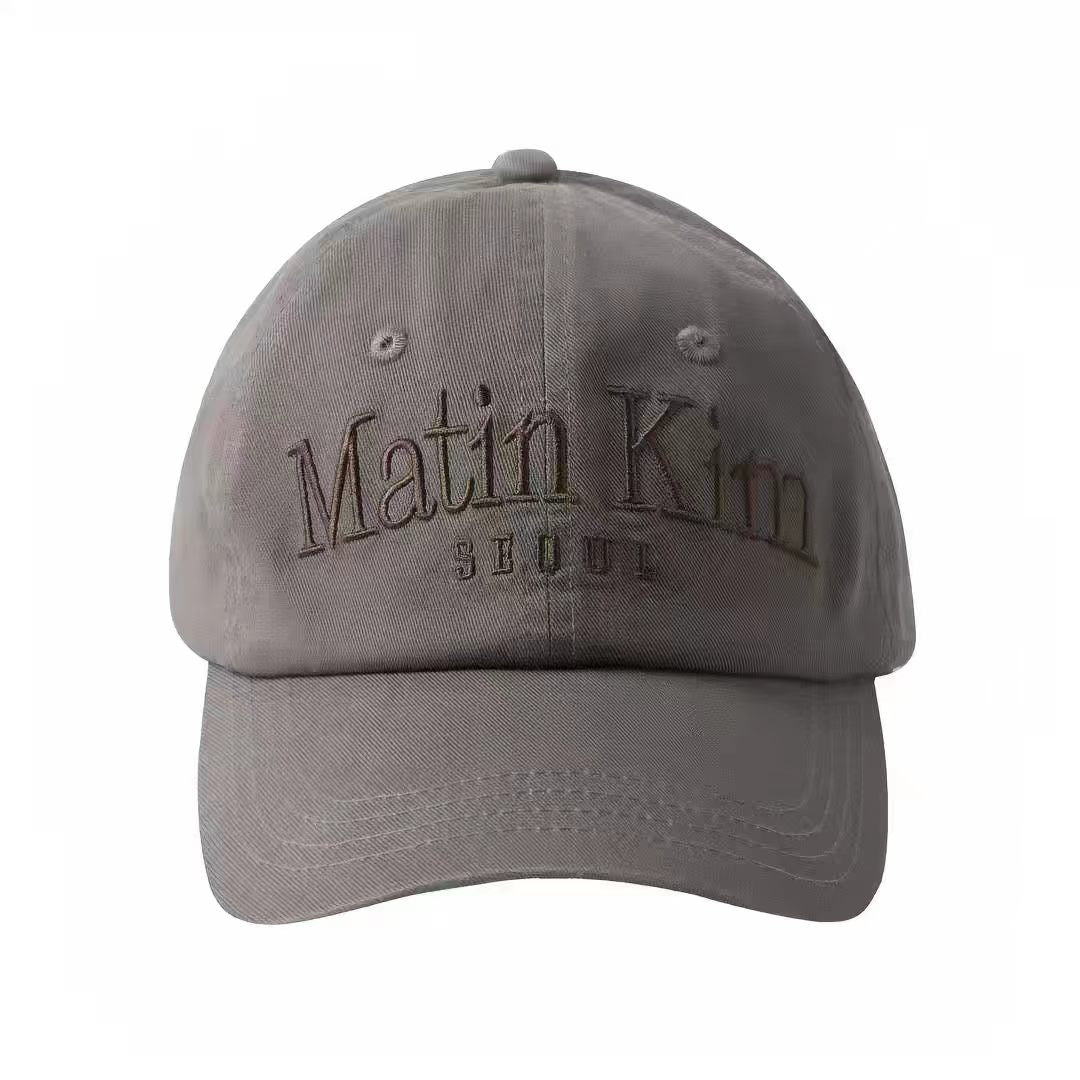 Matin Kim Studio Embroidered Baseball Cap