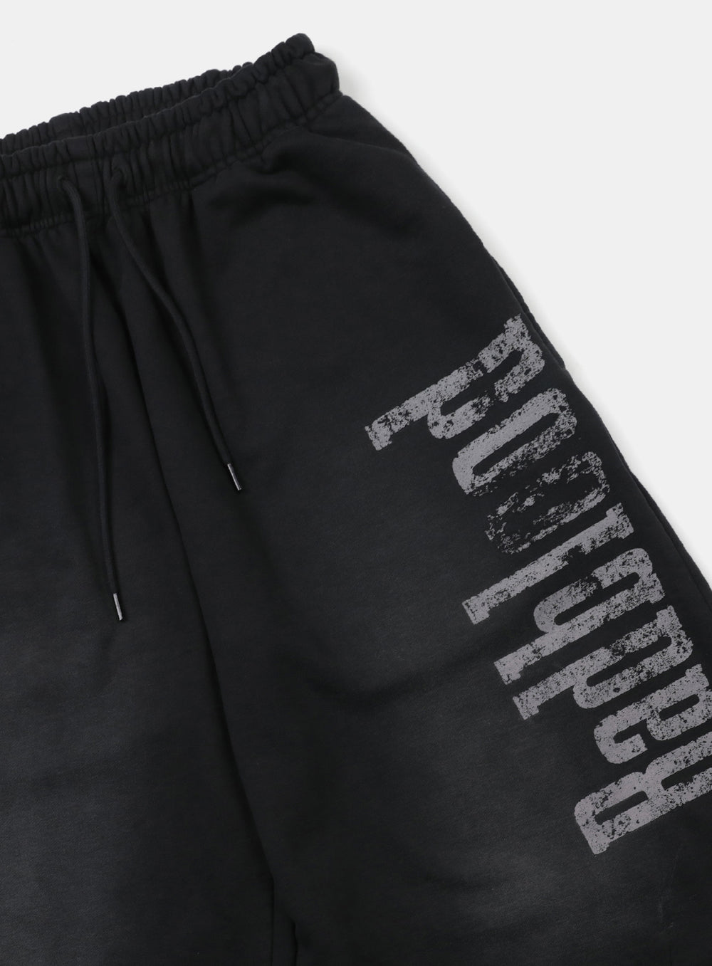 [w-pts24-082] Sun Faded 2 Jogger - Black