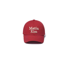 Matin Kim Signature Logo Cap