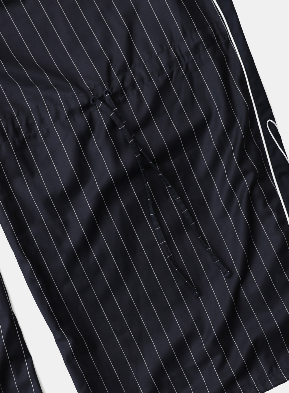 [w-pts25-050] Dark Classic Pinstripe Track Pants - Navy