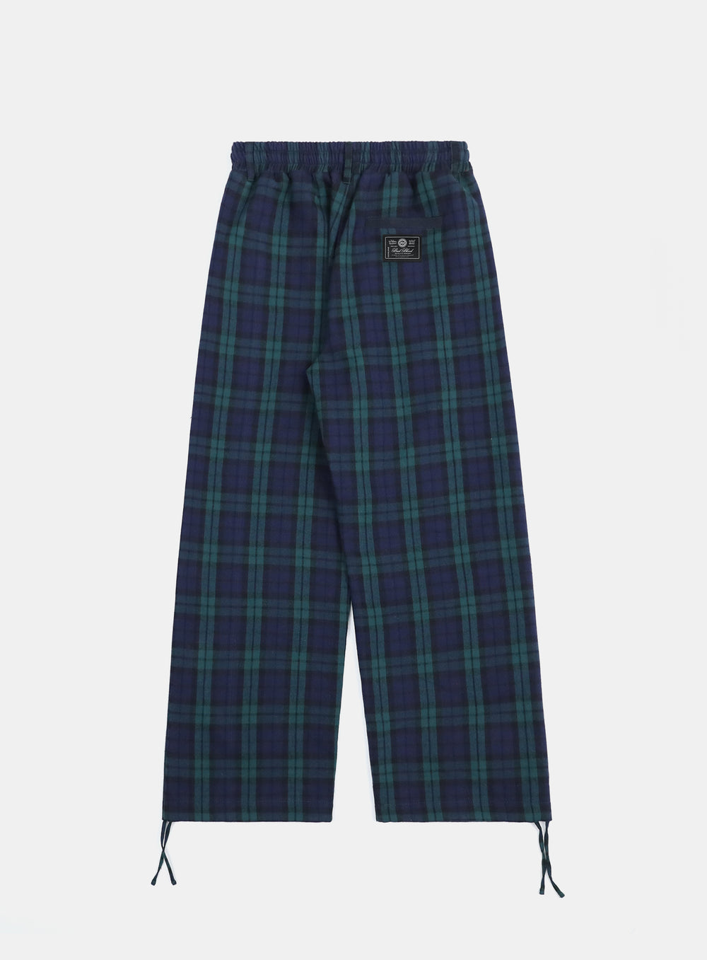 [w-pts25-007] Classic Check 2 Way Jogger Trousers - Green