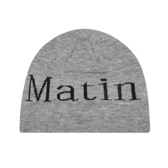 MatinKim Logo Beanie – Everyday Street Style