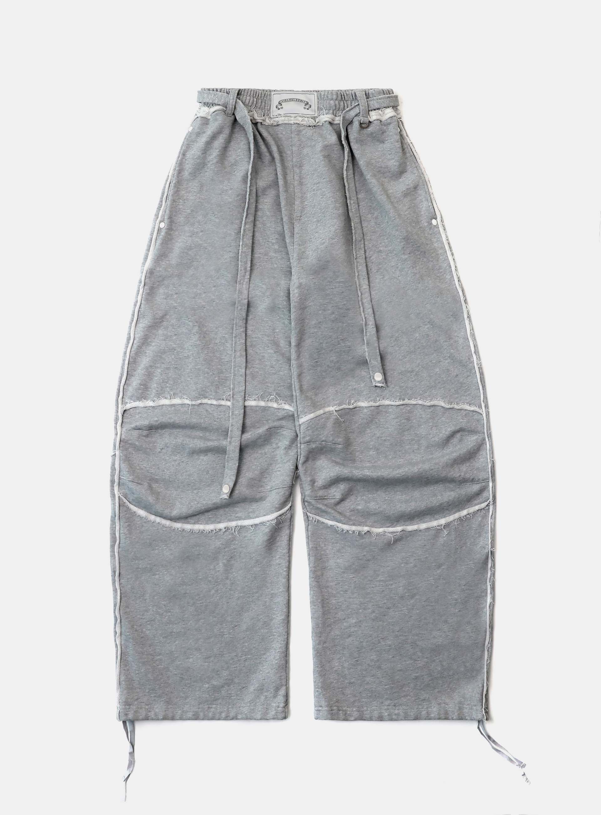 [w-pts24-052] Low Edge Convex Jogger - Grey