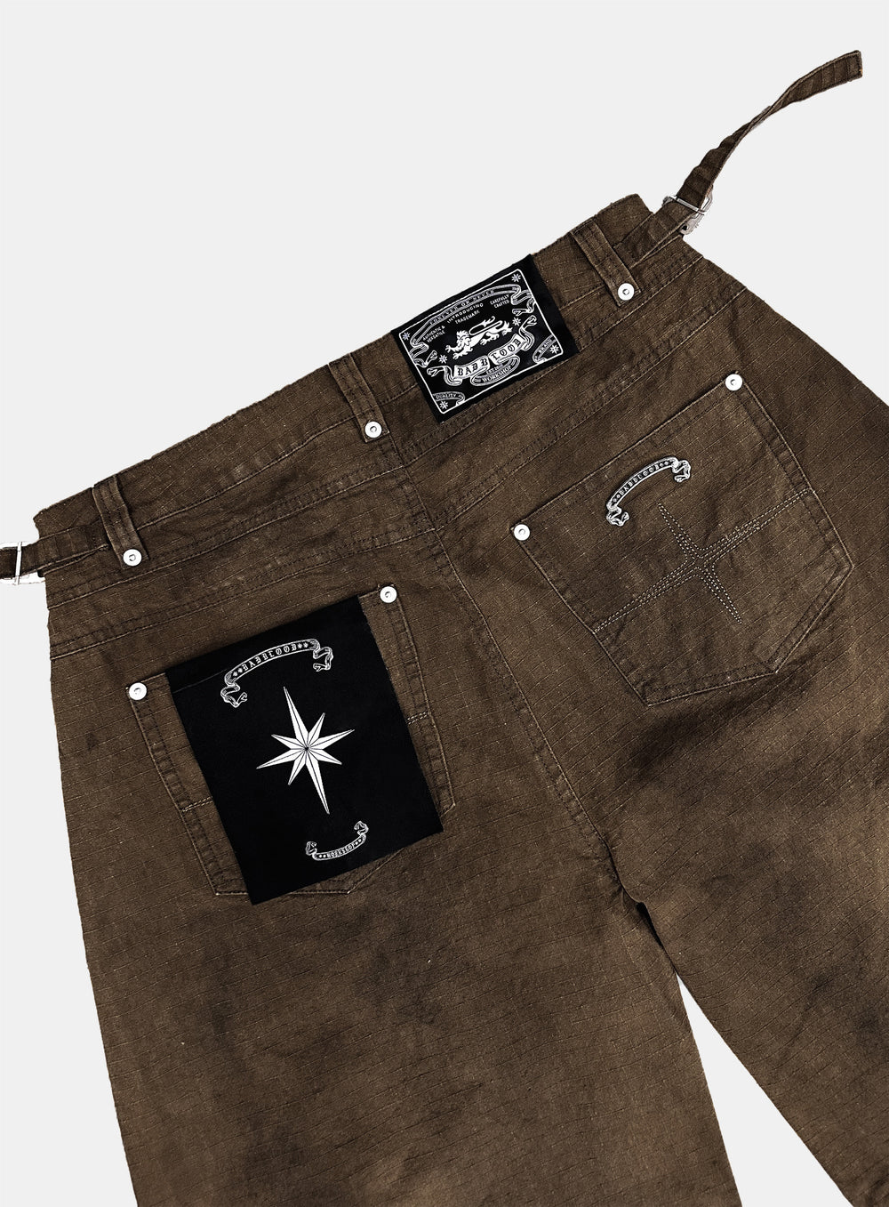 [w-pts25-066] Viper 301 Semi-Curved Pants - Dusty Brown