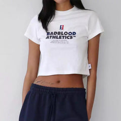 Bad Blood Letter Logo Tee
