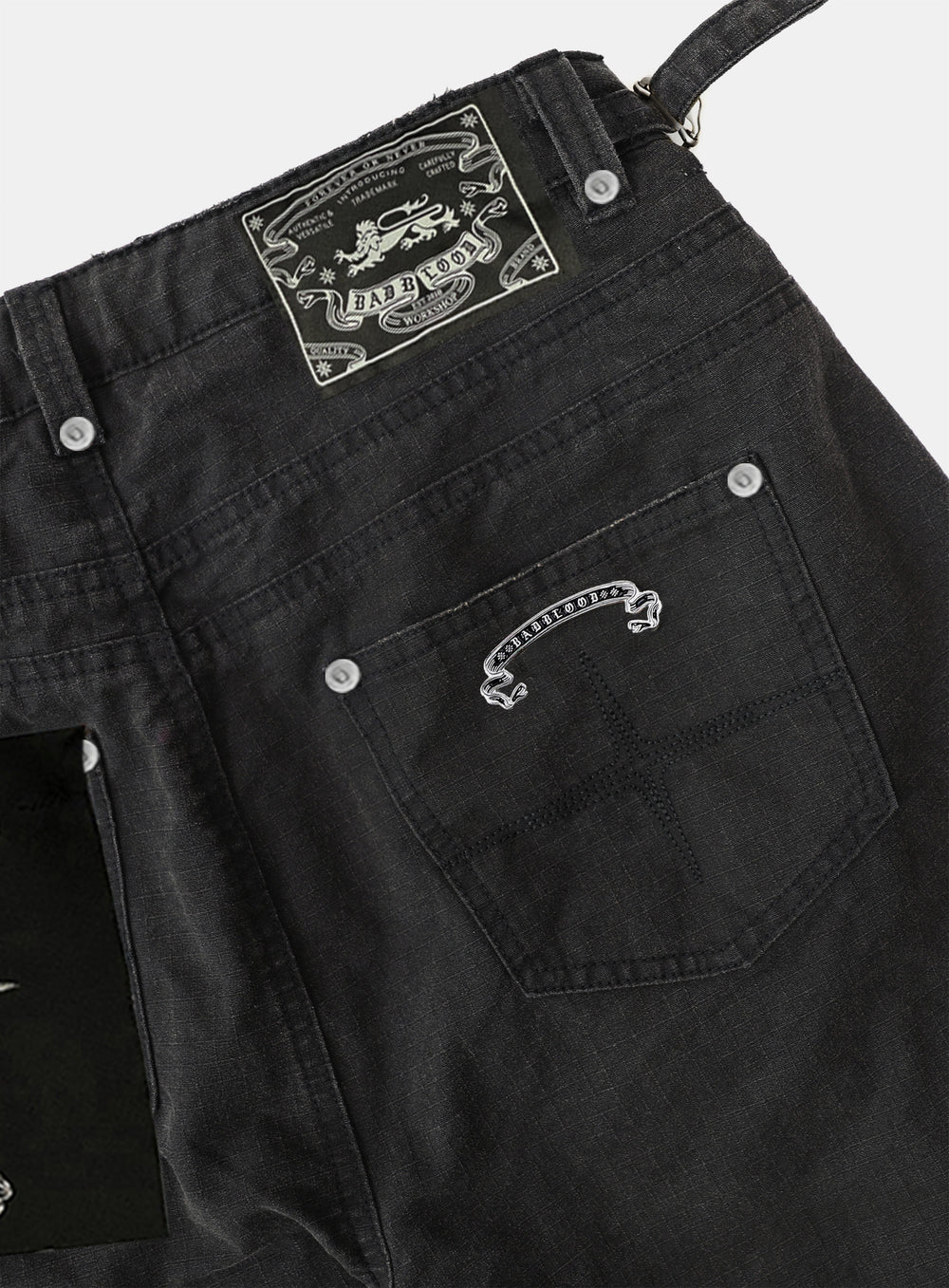 [w-pts25-067] Viper 301 Semi-Curved Pants - Dusty Black