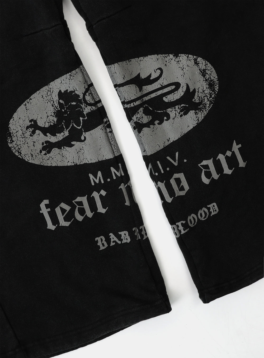 [w-pts25-054] PEACE NOT WAR Jogger - Dusty Black