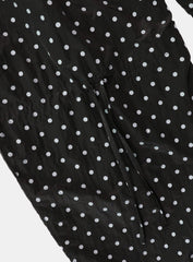 [w-pts25-034] Mystic Nylon Reflective Jogger - Black Dot