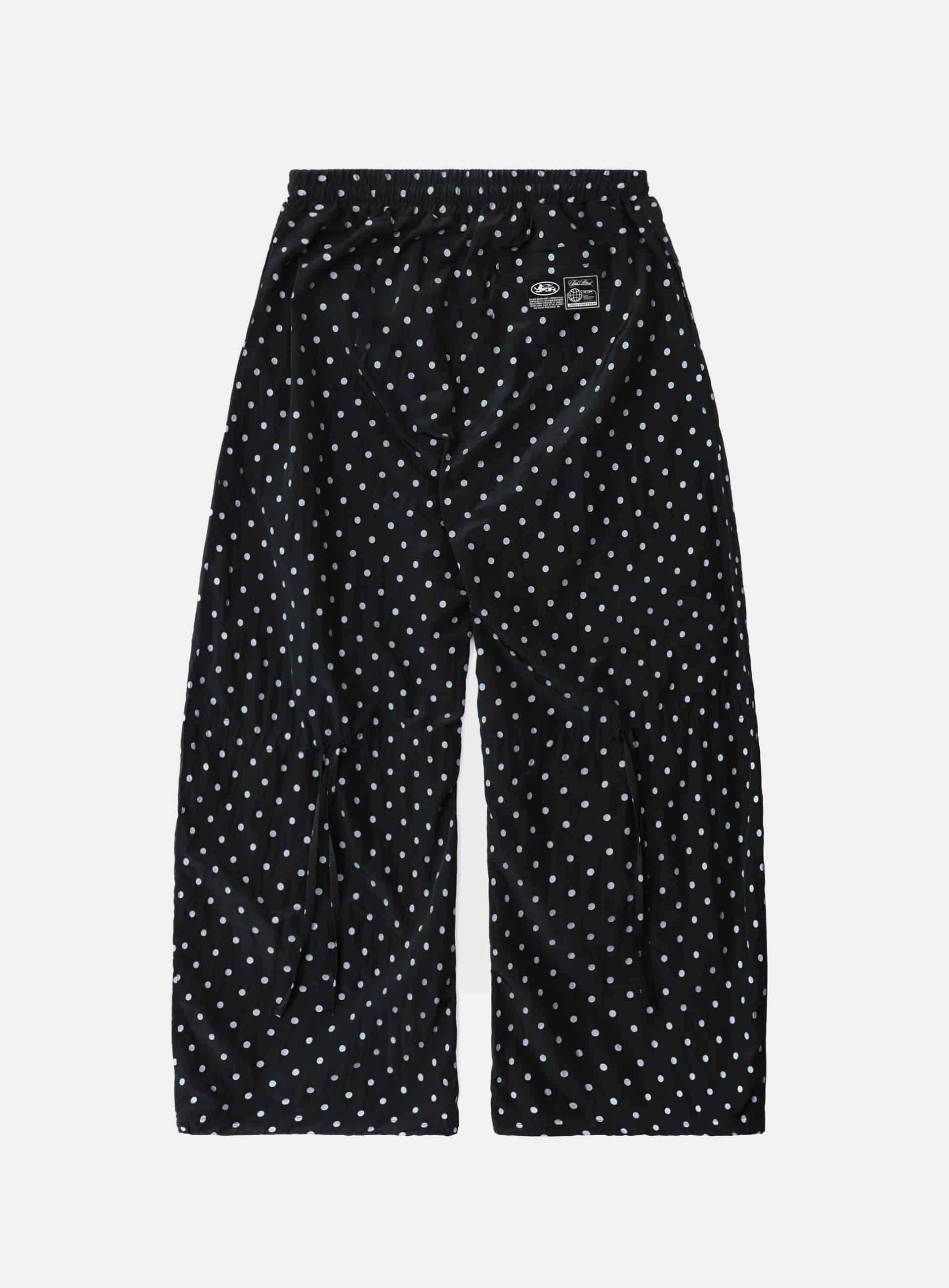 [w-pts25-034] Mystic Nylon Reflective Jogger - Black Dot