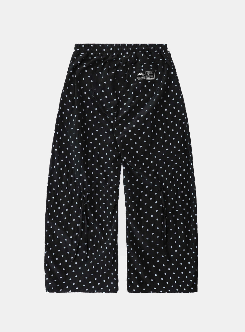 [w-pts25-034] Mystic Nylon Reflective Jogger - Black Dot