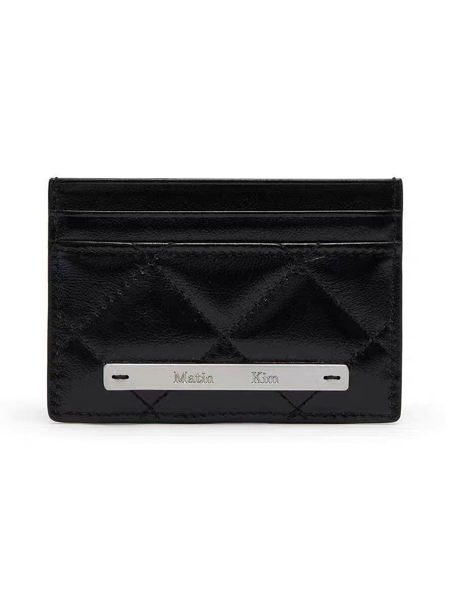 Matin Kim Leather Card Holder Wallet