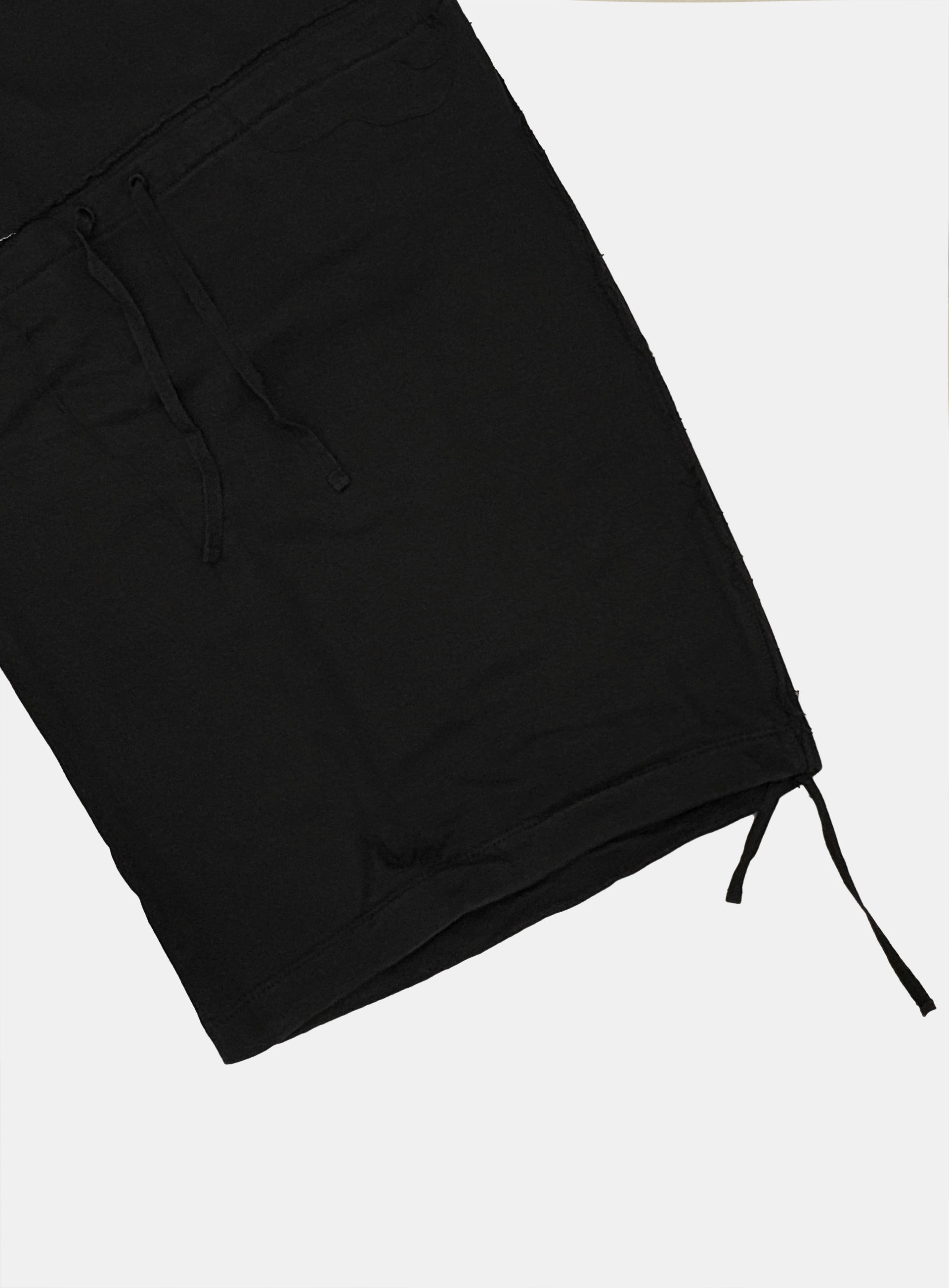 [w-pts24-053] Low Edge Convex Jogger - Black