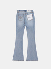 [w-jeans24-010] 0119 Low Rise Bootcut Jeans - Light Blue