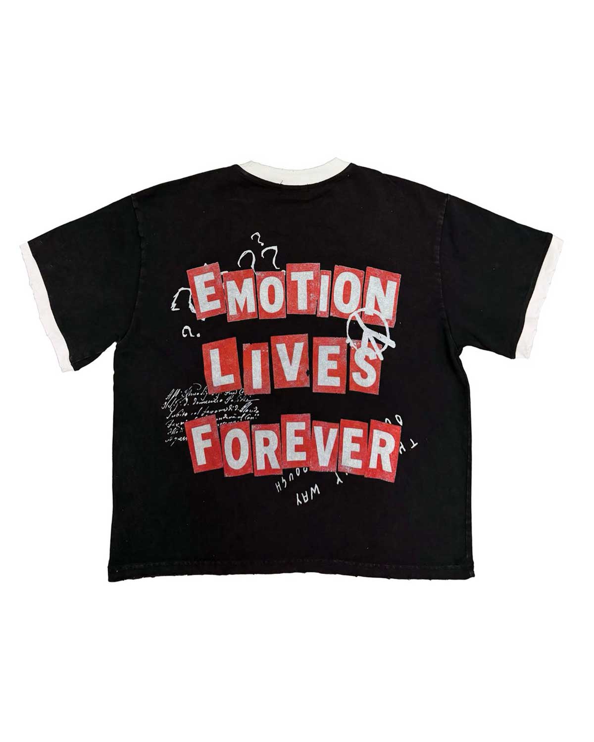 Mixed Emotions Static Tee Black
