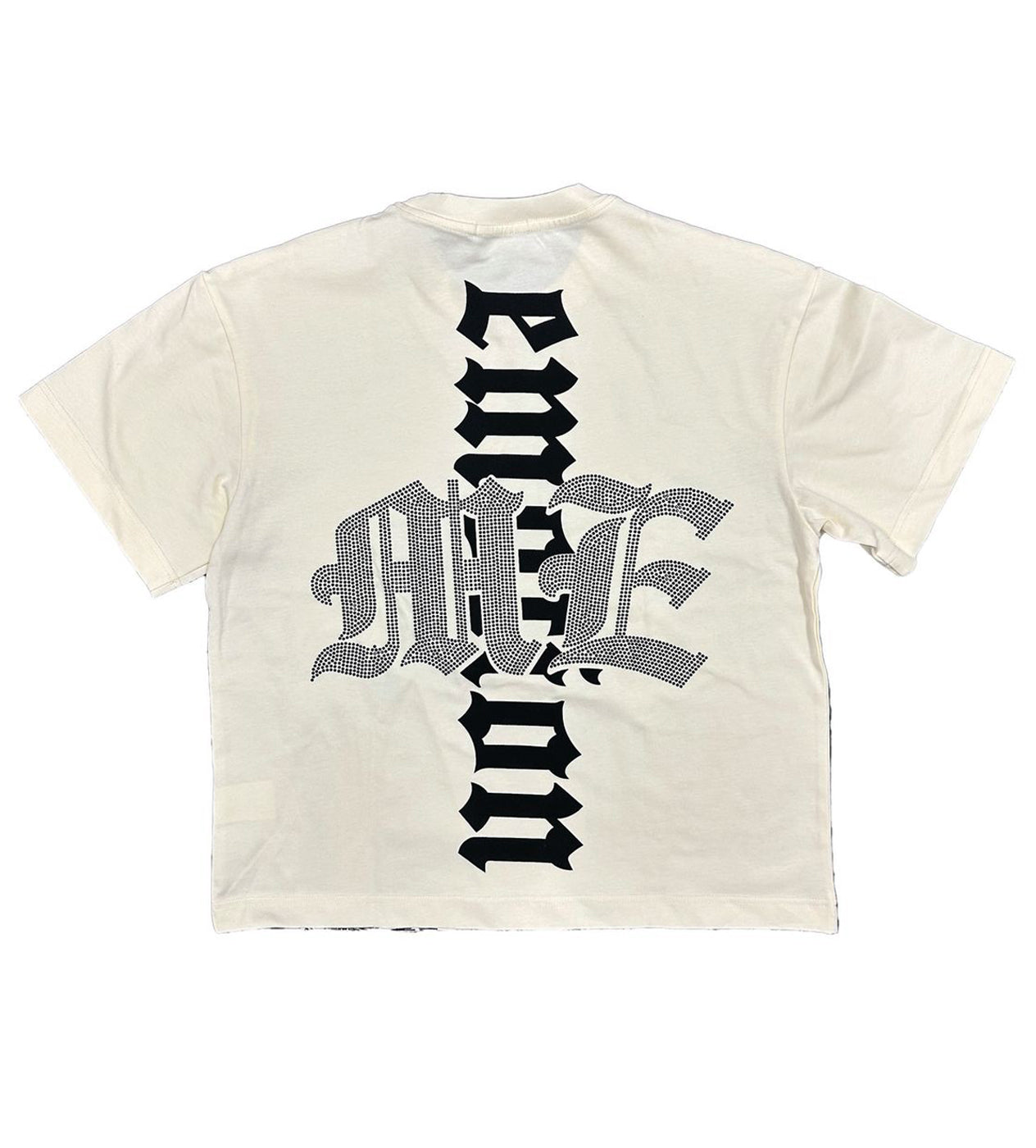 Mixed Emotions Beach Rhinestone Tee Cream