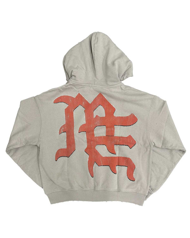 Mixed Emotions Broken Halo Hoodie Grey Main Image