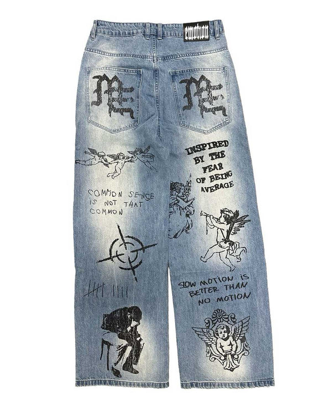 Mixed Emotions Canvas Denim Blue Main Image