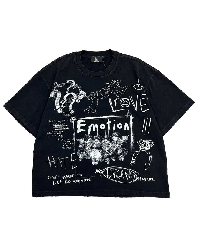 Mixed Emotions Chaos Tee Black Hover Image