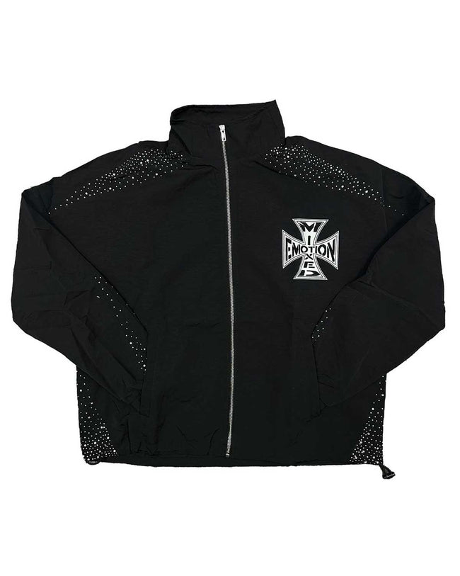 Mixed Emotions Classic Nylon Jacket Black Hover Image