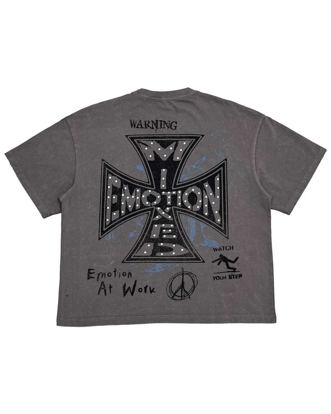Mixed Emotions Friends Tee Grey Main Image