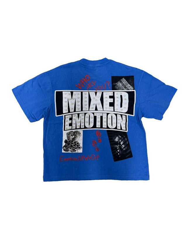 Mixed Emotions Lost Identity Tee Blue Main Image