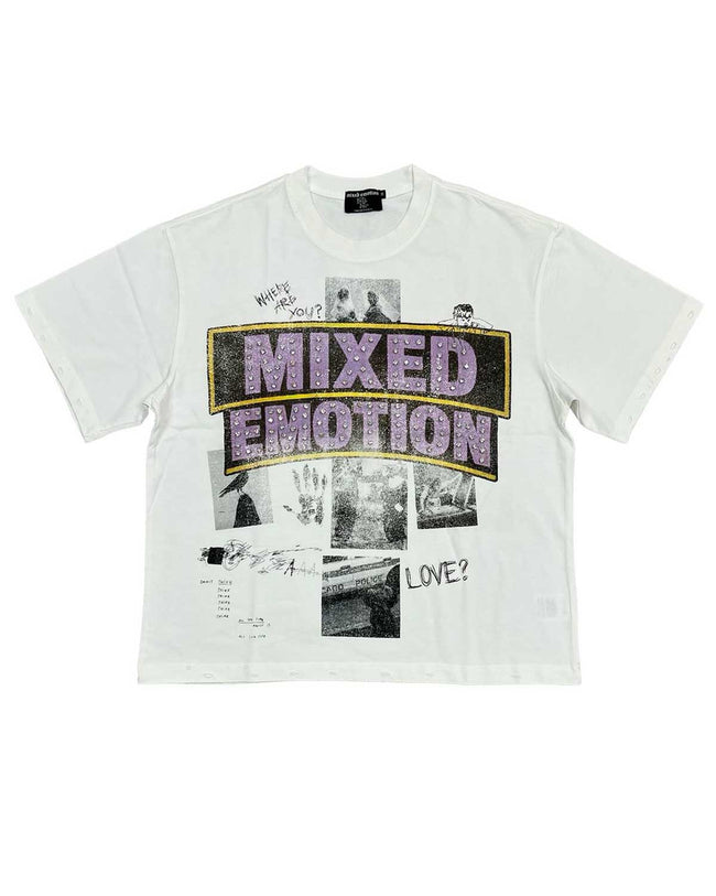 Mixed Emotions Lost Identity Tee White Hover Image