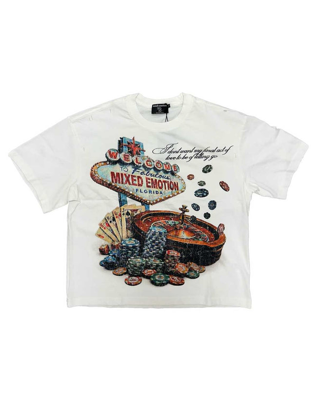 Mixed Emotions Lottery Tee White Hover Image